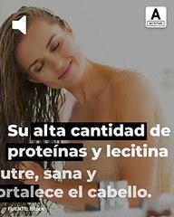 Mascarilla de huevo casera para reparar el cabello seco.| ActitudFem