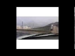 أمطار غزيرة على مسافي والعجيلي