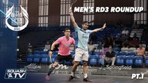 Squash: Allam British Open 2021 - Men's Rd3 Roundup [Pt.1]