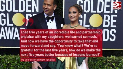 Alex Rodriguez So Grateful For Jennifer Lopez Romance
