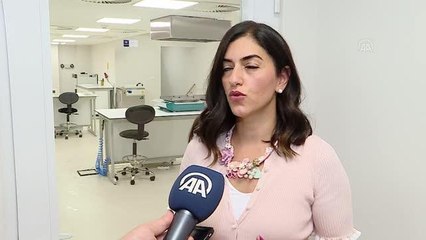 (TEKRAR) ANKARA - Kovid-19'u 10 saniyede tespit eden yerli testin seri üretimi başladı