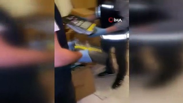 Tekirdağ’da 622 kilo tütün ve 3 milyon 50 bin adet bandrolsüz makaron ele geçirildi