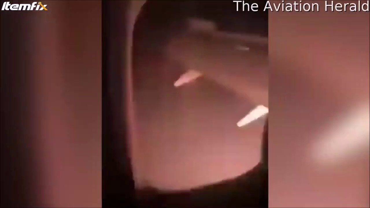 Quand ton avion fait des étincelles à l'atterrissage - Royal Air Maroc B737-800