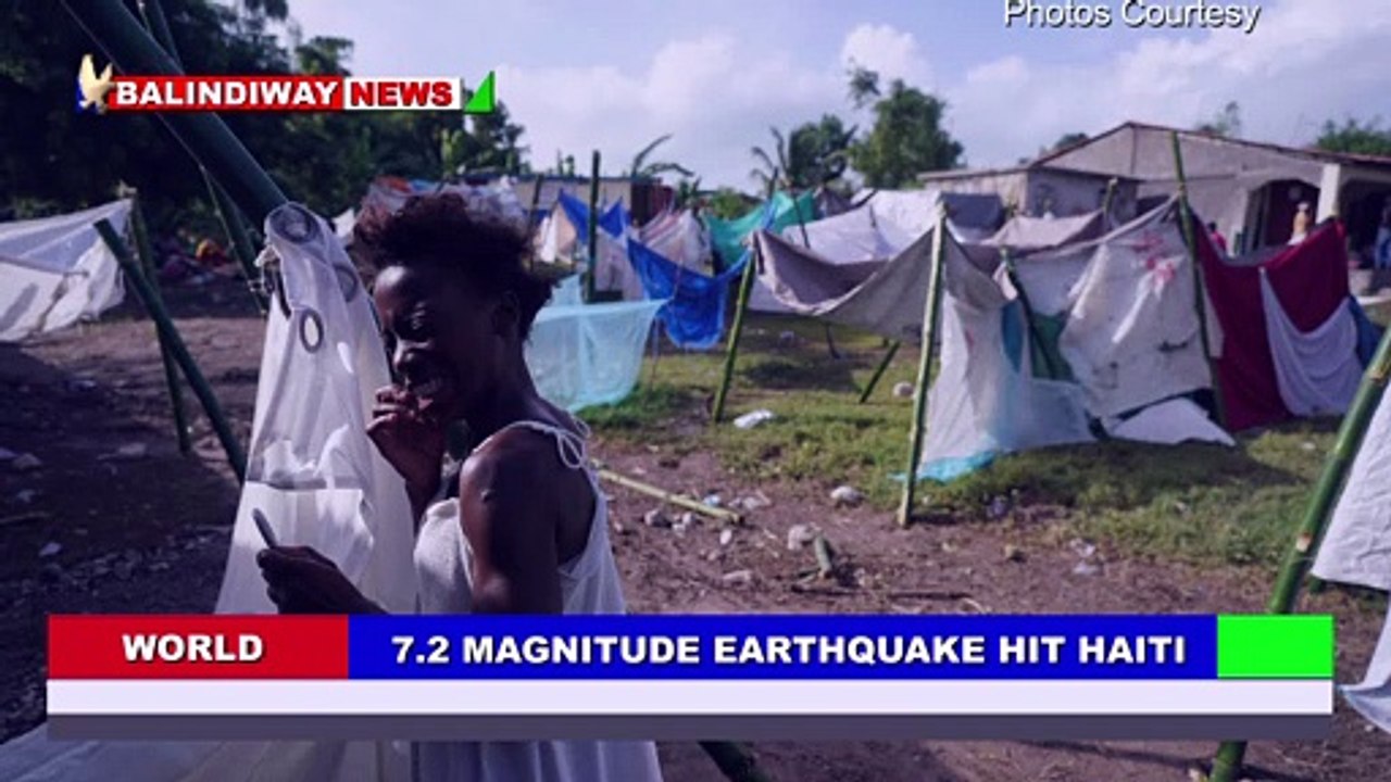 Haiti "on its knees" after earthquake causes more than 2,000 deaths