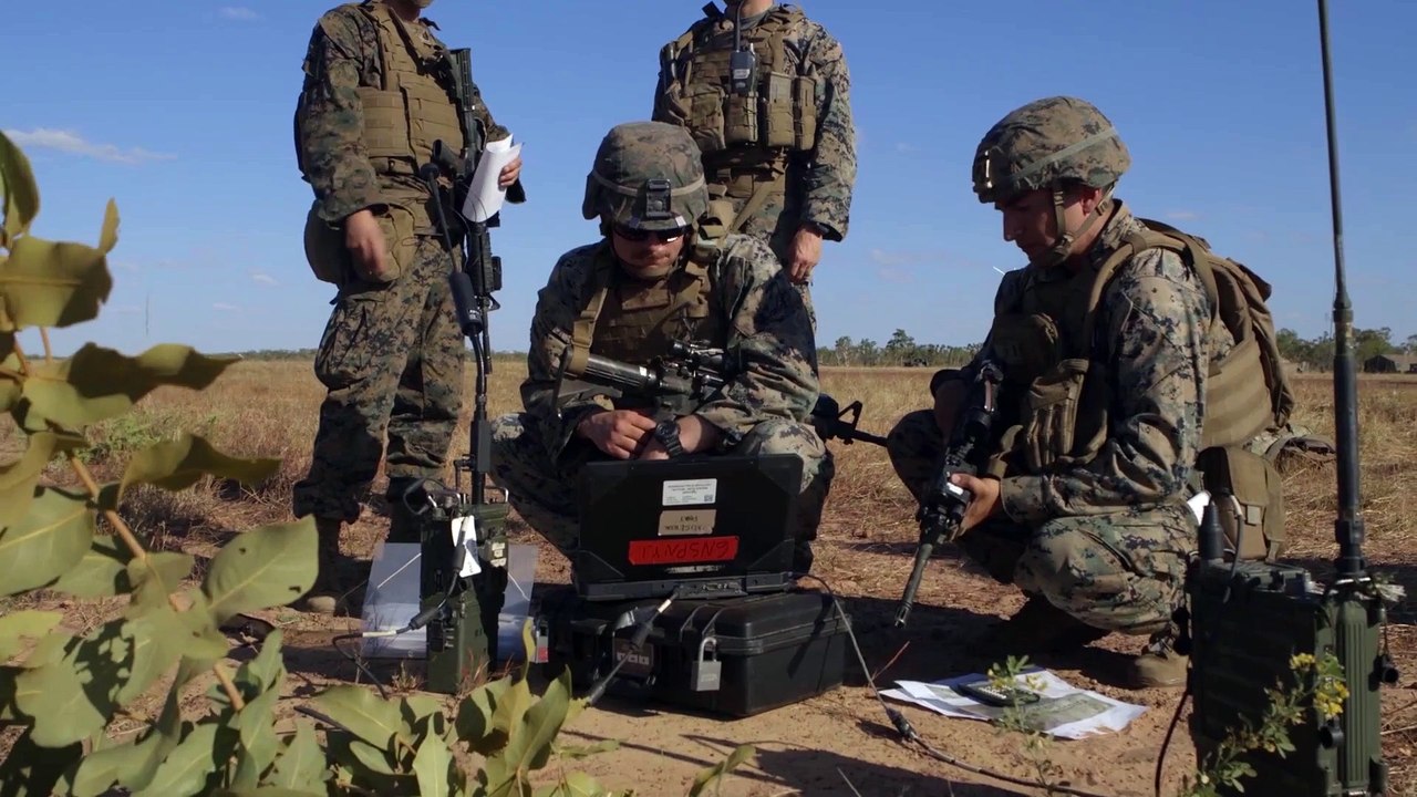 U.S. Marines Inserted by Australian Air Force C-17 Globemaster III for HIMARS Rapid Infiltration