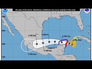 Tropics watch Hurricane Grace show signs of strengthening before expected