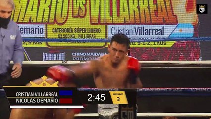Nicolas Pablo Demario vs Cristian Agustin Villarreal (23-07-2021) Full Fight