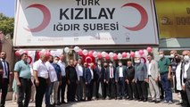 Türk Kızılay Genel Başkanı Kerem Kınık, kuruluşun Iğdır Şubesi'nin açılışına katıldı