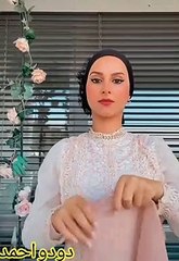 لفة حجاب سهلة وبسيطة
