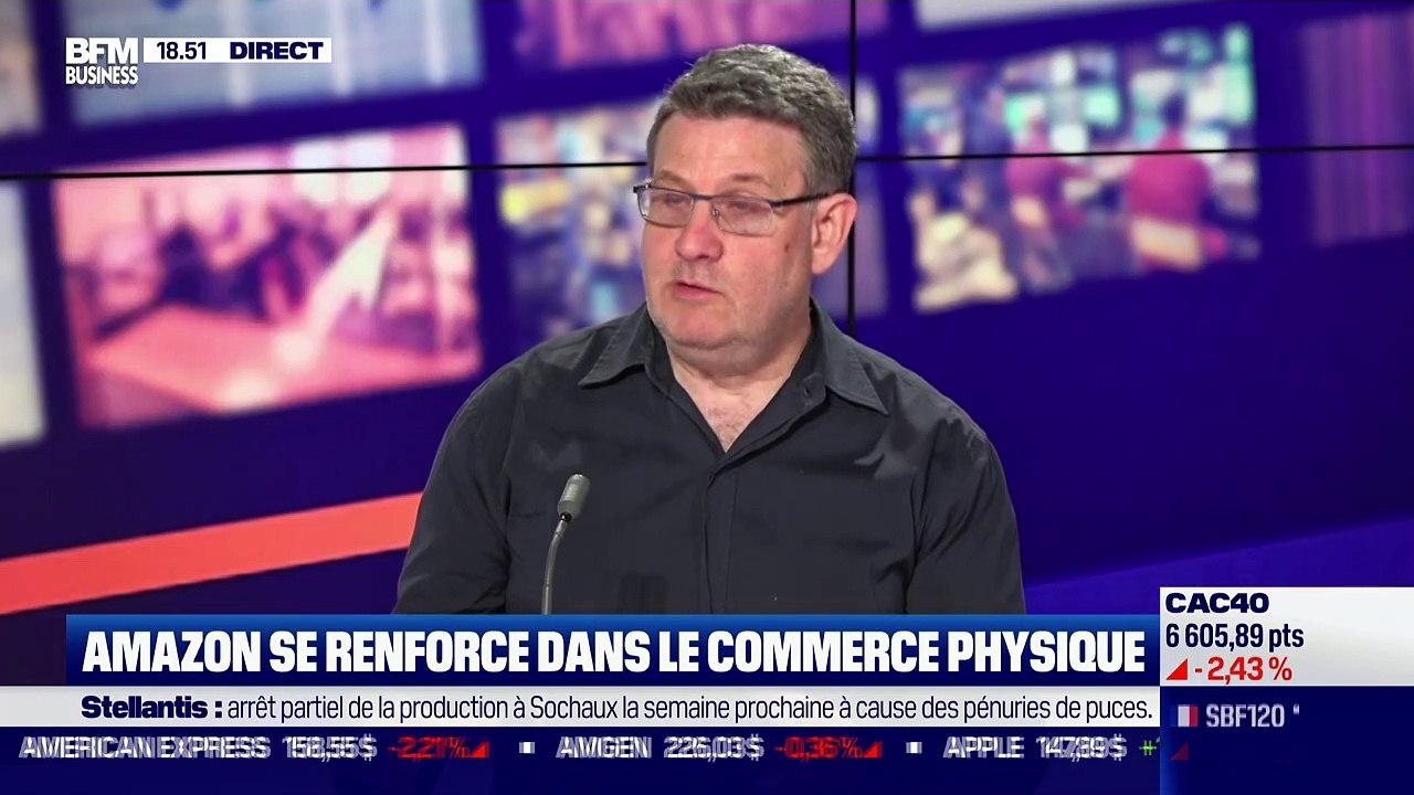 Frank Rosenthal (expert en marketing du commerce): Amazon se renforce dans le commerce physique - 19/08