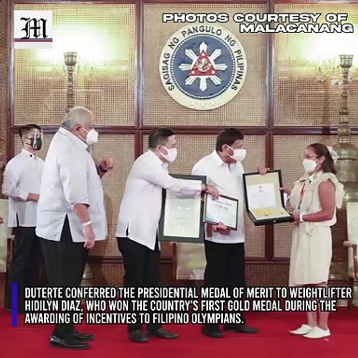 Duterte recognizes Filipino olympians
