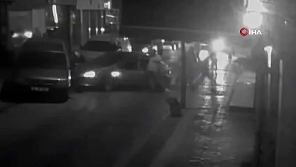 Bisikletli sürücünün hayatını kaybettiği feci kaza kamerada