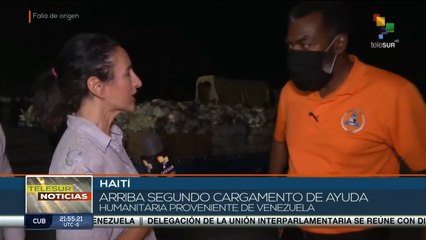 Haití recibe segundo donativo procedente de Venezuela