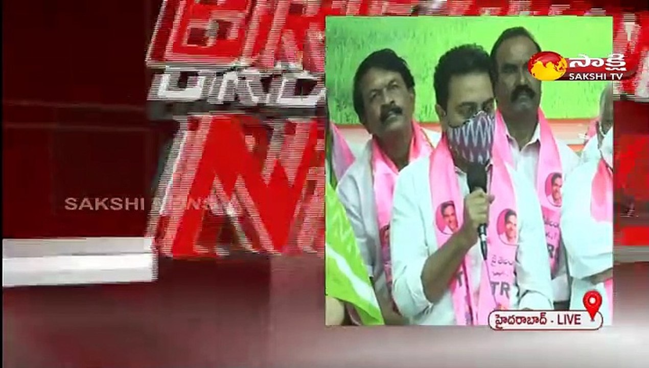 ఢిల్లీలో పార్టీ కార్యాలయ నిర్మాణ పనుల శంకుస్థాపన : కేటీఆర్