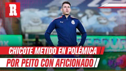 Cristian Calderón encaró a la afición que asistió al Estadio Akron