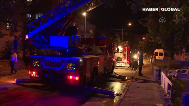 Kayseri'de metruk bir binada çıkan yangın kontrol altına alındı