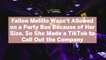 Fallon Melillo Wasn't Allowed on a Party Bus Because of Her Size, So She Made a TikTok to Call Out the Company