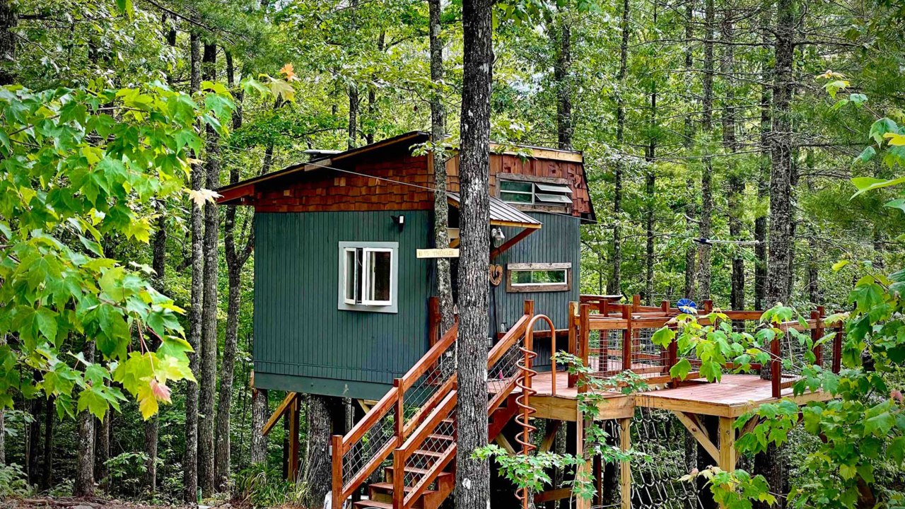 A 9-year-old Worked to Build His Dream Tree House — and You Can Rent It on Airbnb