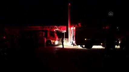 Samanlık yanarak kullanılamaz hale geldi