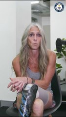 أمريكية تصنع التاريخ تجري 100 ميل بساق اصطناعية