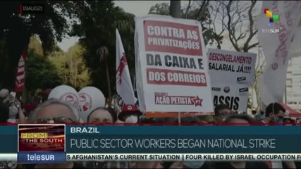 Brazil: Public sector workers began a national strike