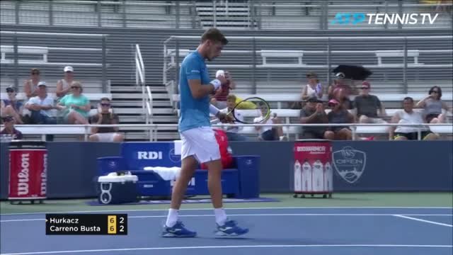 Cincinnati - Carreno Busta écarte Hurkacz