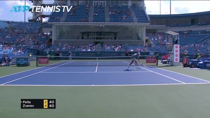 Zverev breezes by Pella to reach last eight