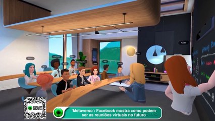 'Metaverso' Facebook mostra como podem ser as reuniões virtuais no futuro