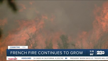 French Fire continues to grow as new evacuation orders put in place