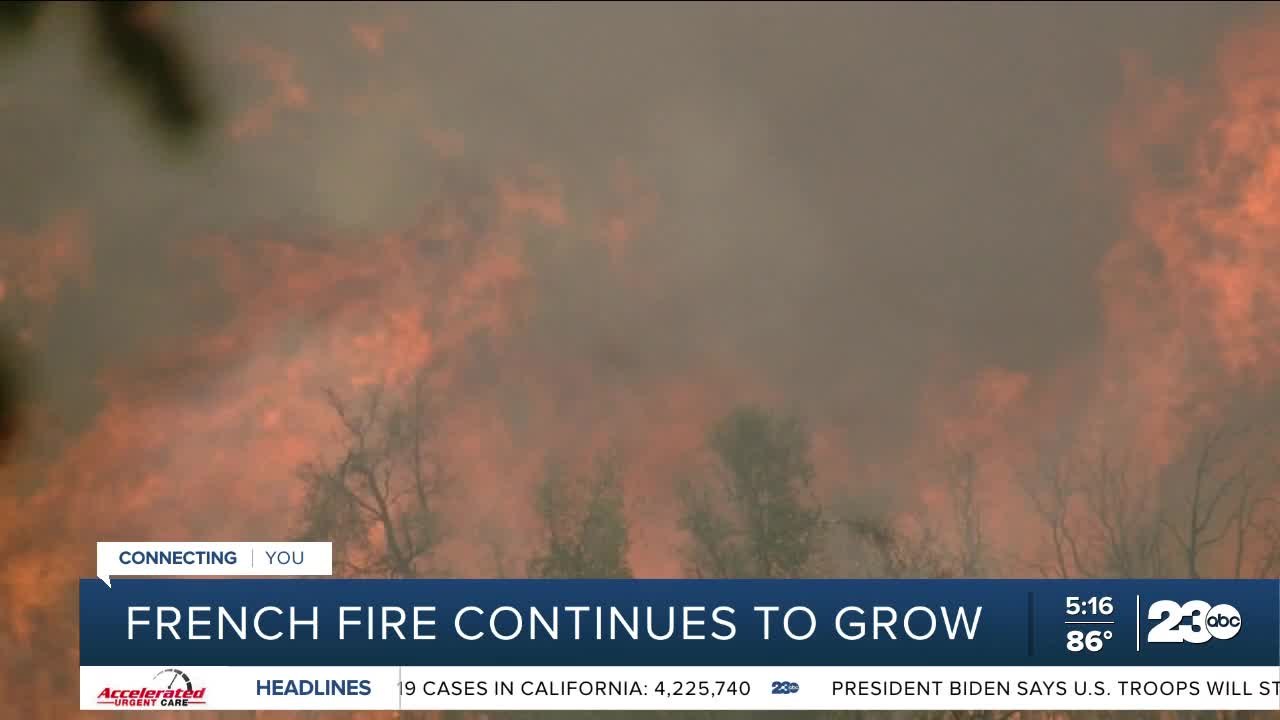 French Fire continues to grow as new evacuation...