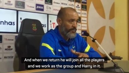 Download Video: Nuno confirms Kane will join main Spurs training group