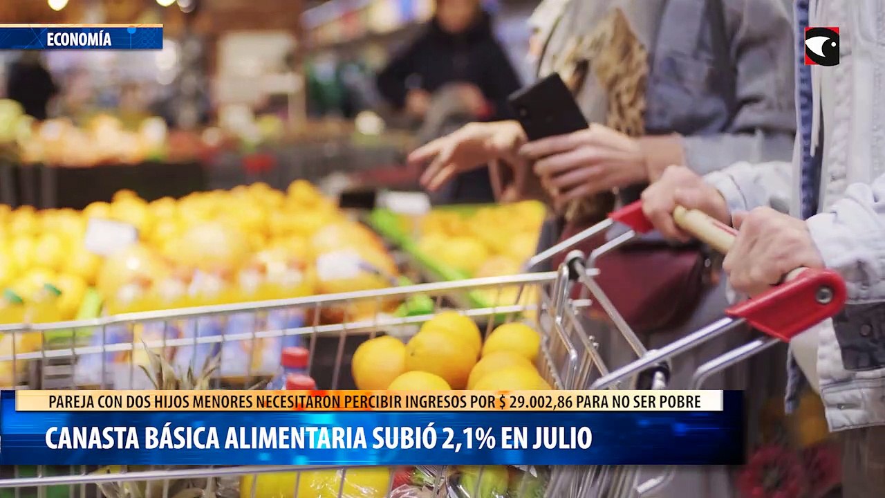 El costo de la canasta básica alimentaria subió...