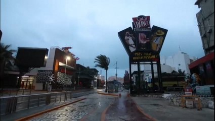 Tropical Storm Grace slams the Yucatan Peninsula