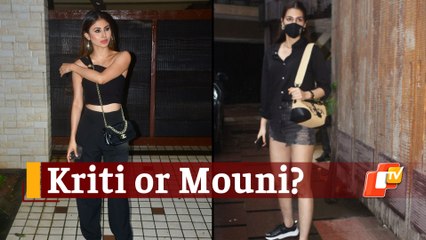Kriti Or Mouni; Who Did The Black Outfit Better? Watch & Decide!