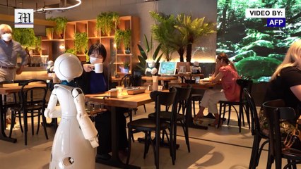 Tokyo robot cafe offers new spin on disability inclusion