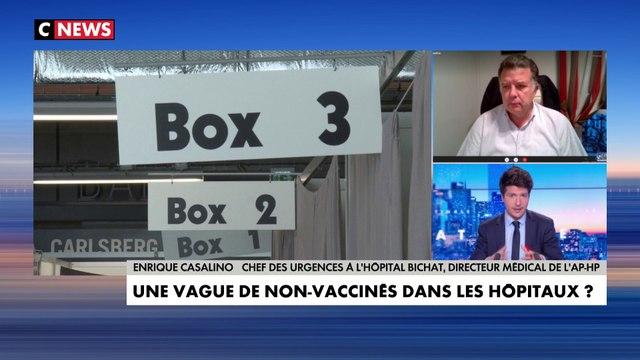Selon Enrique Casalino, avoir 10 à 15% de personnes fragiles non vaccinées pourrait suffire à mettre en difficulté le système de santé