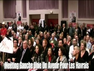 Meeting Gauche Réunie Le Havre