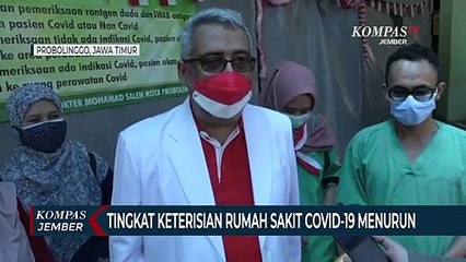Tingkat Keterisian Rumah Sakit Rujukan Covid-19 di Jember dan Probolinggo Menurun