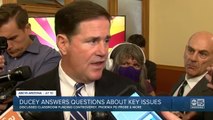 Gov. Ducey answers questions about key issues in Arizona