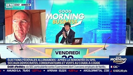 Tải video: Patrick Martin-Genier (Science Po): Après la remontée du SPD, sociaux-démocrates, conservateurs et verts au coude-à-coude pour les élections fédérales allemandes - 20/08