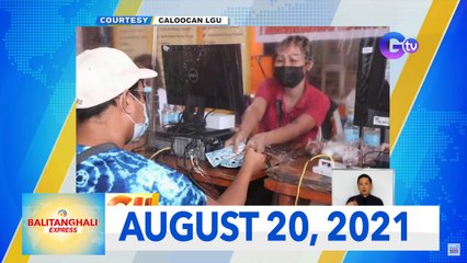 Balitanghali Express: August 20, 2021 [HD]