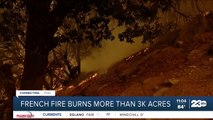 French fire burns more than 3K acres