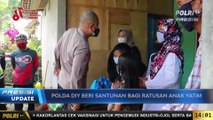 PRESISI Update 14.00 WIB : Polda DIY Beri Santunan Kepada Ratusan Anak Yatim