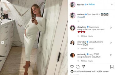 Rosie Huntington-Whiteley is pregnant! Star expecting second baby with Jason Statham