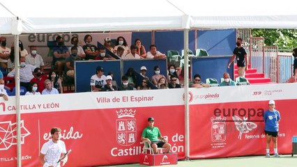 Sandra Gago no se separa de Feliciano y le acompaña a todos los torneos que disputa