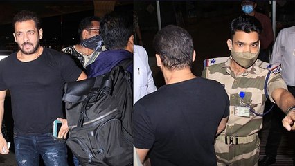 Salman Khan को  CISF Officer ने  गेट पर रोका, ड्यूटी कर रहे जवान के मुरीद हुए Netizens | FilmiBeat