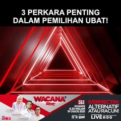 [SHORTS] 3 Perkara penting pemilihan ubat!