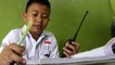 SDN di Surakarta Gunakan HT untuk Pembelajaran Jarak Jauh