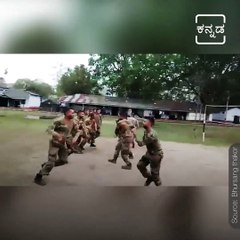 Watch Indian Soldiers Performing Garba Dance