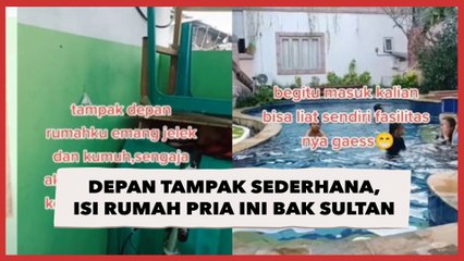 Tampilan Depan Tampak Sederhana, Warganet Syok Isi Rumah Pria ini Bak Sultan